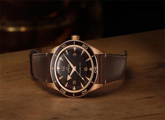 欧米茄（Omega）全新铜金合金Seamaster 300