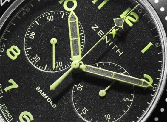 真力时手表由 Bamford 部门正式定制