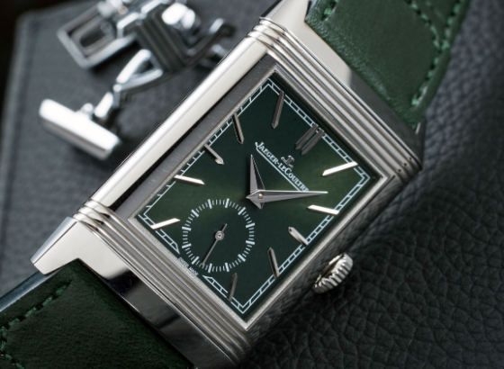 绿色 Jaeger-LeCoultre Reverso Tribute 