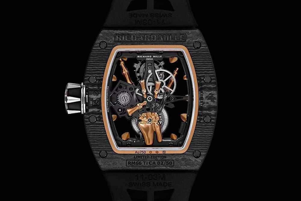 Richard Mille RM66 飞行陀飞轮腕表“摇滚的旗帜”