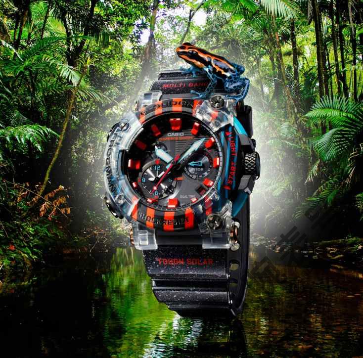 G-Shock发布新款蛙人运动手表